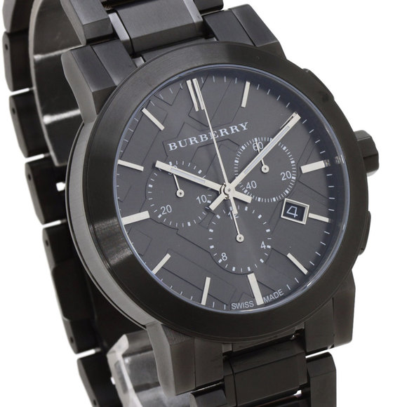 Burberry BU9354 the city watch stainless steel SS men's BURBERRY - Picture 4 of 10